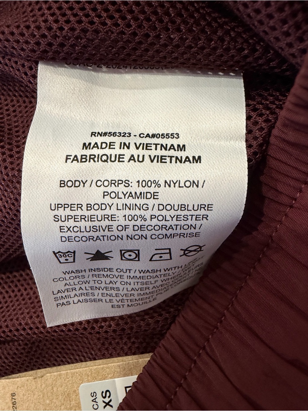Nike Womens Burgundy Crush Wide Leg Track Pants Size XS NWT $90 IH8508-652 NWT - Picture 4 of 12